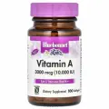 Bluebonnet Nutrition, Витамин A, 3000 мкг (10 000 ME), 100 капсул