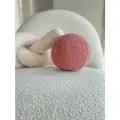 Декоративная подушка круглая 30*30см из ткани букле