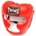 Шлем боксерский Twins HGL-3 Красный - размер XL