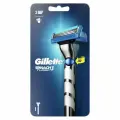 Бритва безопасная GILLETTE Mach3 Turbo, с 1 сменной кассетой