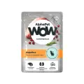 Влажный корм ALPHAPET WOW SUPERPREMIUM для стерилизованных кошек индейка, пауч 85 гр х 28 шт