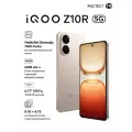 Смартфон iQOO Z10R 8+256 ГБ, AMOLED, 6500 мАч, стереодинамики, золотой