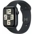Смарт часы Apple Watch SE 2-е поколение 40MM Размер GPS Midnight Темная ночь S-M / Умные наручные часы корпус из алюминия, cпортивный ремешок, водонепроницаемые, для спорта фитнеса тренировок мужские и женские