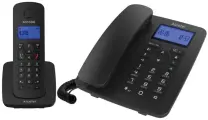 Радиотелефон Dect Alcatel M350 COMBO RU черный АОН