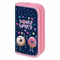 3 шт. Пенал пифагор, 2 отделения, ламинированный картон, 19х11 см, Comic donuts, 273482