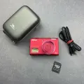 Цифровой компактный фотоаппарат Nikon Coolpix S6200, красный