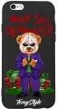 Черный силиконовый чехол для iPhone 6/6s Tony Style Why so serious