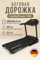 Беговая дорожка CardioPower S30, складная, электрическая нагрузка, система амортизации, для дома