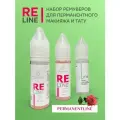 Набор ремуверов PERMANENTLINE для удаления пигмента из кожи ReLine Light + Professional + Osmosis