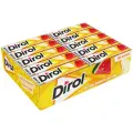 Жевательная резинка Dirol Cadbury Арбузно-дынный коктейль без сахара, 30 шт. в уп.