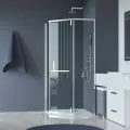 Душевой уголок RGW Hotel HO-084 100x100x195 см, профиль хром, стекло прозрачное 350608400-11