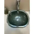 Раковина из натурального камня андезит (37х32х15см) ANR-002