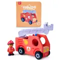 Набор игровой HAPE Пожарная машина (детская иллюстрированная книга Hape Land) E3440_HP