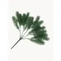 Еловая ветка в патине, эффект Голубой Ели, декор зимний, рождественский, 15 лапок, 30 см, набор 10 веток.