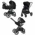 Коляска 3 в 1 Carrello Ultimo CRL-6519 Sable Black регулируемая высота люльки
