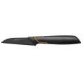 Нож кухонный FISKARS Edge, 19.6x2.1 см, лезвие: 8 см, черный/оранжевый