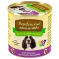 Деревенские лакомства Домашние обеды 24 шт по 240г каре ягненка с печенью и овощами консервы для собак
