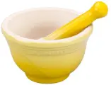 Ступка с пестиком 0.3л Желтый LE CREUSET 91003400370000