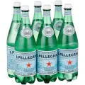 Минеральная вода S. Pellegrino газированная, ПЭТ, 6 шт. по 1 л