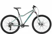 Велосипед женский горный Stark'24 Viva 27.2 HD серебристый металлик/мятный 14.5 (HQ-0014220)