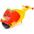 Тачка - тележка детская Полесье Малыш Тяпа для игр с песком, (красный/желтый) 36261