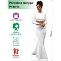 Рианна Ростовая фигура 6, Гофрокартон, (Print100.ru), 175см, с опорой