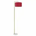 Торшер Lumion VELVETA 8073/1F, E27, 60 Вт, металл, текстиль, камень, золотой