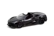 Chevrolet corvette C8 convertible (lot #3003) 2020 black / chevrolet corvette C8 кабриолет (лот NO3003) 2020 черный (длина модели 6-10 см)