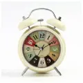 Будильник Классика, дискретный ход, АА, 11,5 х 16 см, бежевый