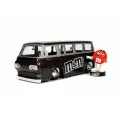 Машинка Jada Toys M&M's 1:24 1965 Ford Econoline Die-cast Car with Red Figure
