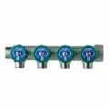 Регулирующий коллектор FAR MULTIFAR 1 (ВР-НР) на 4 отвода 3/4 НР ТР (Арт. FK 3824 134TP)