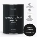 Термостойкая краска Elcon Max Therm для металла, черная 1000 градусов 0,8л