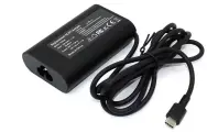 Блок питания (сетевой адаптер) OEM для ноутбуков Dell 5-20V 1.5-2A 30W Type-C черный, с сетевым кабелем