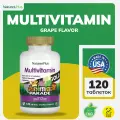 NaturesPlus Animal Parade Gold Multivitamin grape 120 tabs Натура Плюс Мультивитамины для детей 120 жевательных таблеток