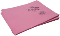 Салфетка Vileda Professional МикронКвик, красная, 2 шт.