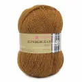 Пряжа Пехорка Деревенская, 250 метров, 10 мотков по 100 грамм, цвет: 44 золотистый