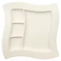 Villeroy & Boch Тарелка для гриля / суши, с отделениями 27 x 27 см NewWave Porzellan Villeroy & Boch