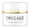 DECLARE 5 Secrets Night Cream Крем для лица ночной восстанавливающий, 50 мл