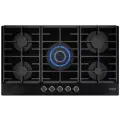 Газовая варочная панель Haier HHX-G95CWSB, встраиваемая, черный