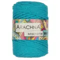 Пряжа ARACHNA MACRAME MAXI 80% хлопок, 20% полиэстер 4 шт. х250г 80м №13 бирюзовый