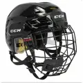 Шлем игрока хоккейный защитный с маской CCM HTC TACKS 210 SR BK, размер S (52.5-57 см), взрослый, черный