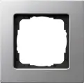 0211203 - Gira E22 Рамка на 1 пост, алюминий