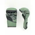 Перчатки для ММА RagE Fight Gear, хаки, искусственная кожа, M