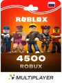 Подарочная карта Roblox 4500 Robux / Пополнение счета для РФ и СНГ / Оплата игровой валюты, цифровой код