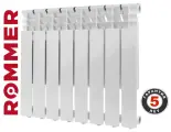 Радиатор секционный биметаллический ROMMER OPTIMA BM 500 - 8 секц.