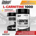 Nutrex Lipo 6, L-Карнитин, 60 капсул, Спортивное питание для похудения, повышения выносливости, сердца, обмена вещества / Жиросжигатель для женщин и мужчин