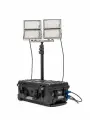 Прожектор уличный REXPO светодиодный на штативе в пластиковом кейсе РЭК-MOK/Li360 LED 6500K 2*100Вт 12В IP65