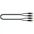 Кабель аудио 2xRCA - 2xRCA QUIK LOK JUST 4RCA 1 1.0m