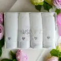 Набор полотенец Maison Dor Soft hearts сиреневый 4 шт. 30*50