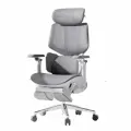 Офисное кресло с подставкой для ног Xiaomi HBADA Premium Smart Ergonomic Chair X7 White (X701WVC) (версия с аккумулятором)